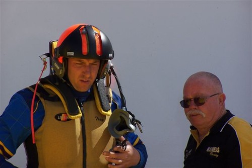 Troy Marland, pilot of 'Madness' and the newly crowned UIM World champion. © Bundy Thunder